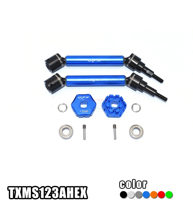 GPM TRAXXAS MAXX твердый стальной уплотненный шарнир + алюминиевый корпус CVD тип