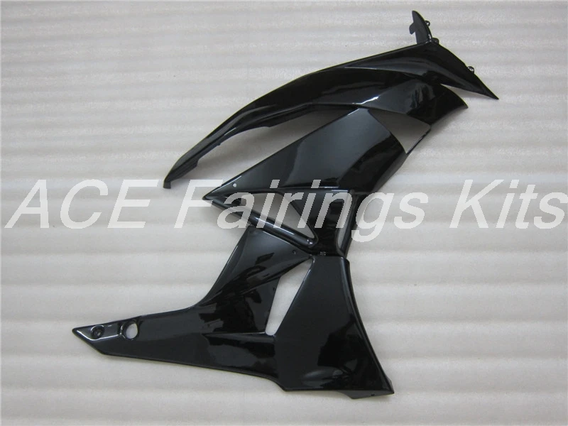 Литья под давлением ABS обтекатель комплект подходит для Kawasaki Ninja ZX6R 2009 2010 2011 2012 Обтекатели ZX-6R 09, 10, 11, 12, все черный настенные светильники