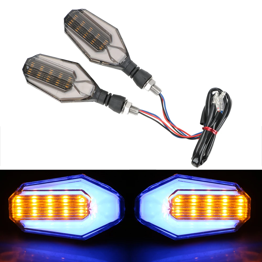 LEEPEE 2 шт./компл. мото сигнальные огни супер яркие 18LED DC 12V аксессуары для мотоциклов индикаторные лампы для мотоциклов поворотные сигнальные огни