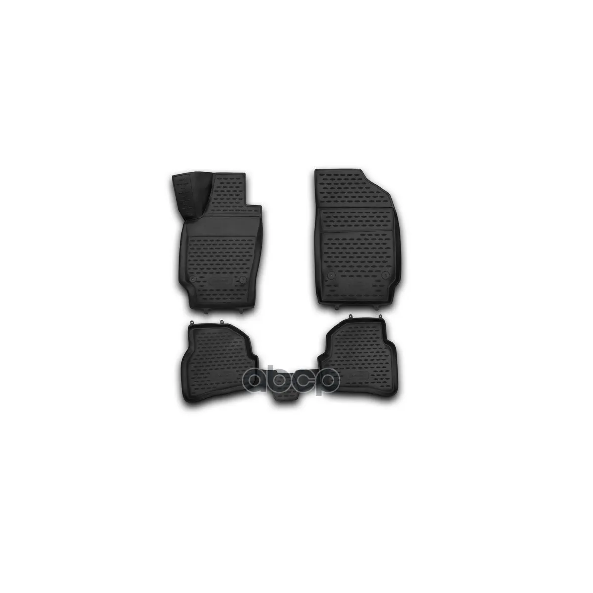 Коврики 3d В Салон Vw Polo V 12/2009-, Хб., 4 Шт.(Полиуретан) ELEMENT арт. NLC.3D.51.28.210kh