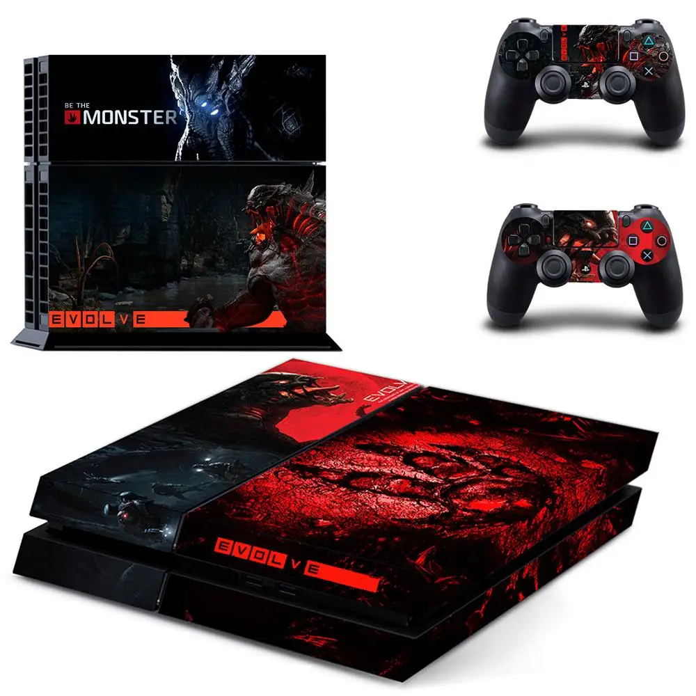 DPTM1290 Наклейка для PS4 s Monster Hunter: World PS 4 Skin sticker Play station 4 наклейки Pegatinas для консоли playstation 4 и 2 контроллера - Цвет: DPTM1290