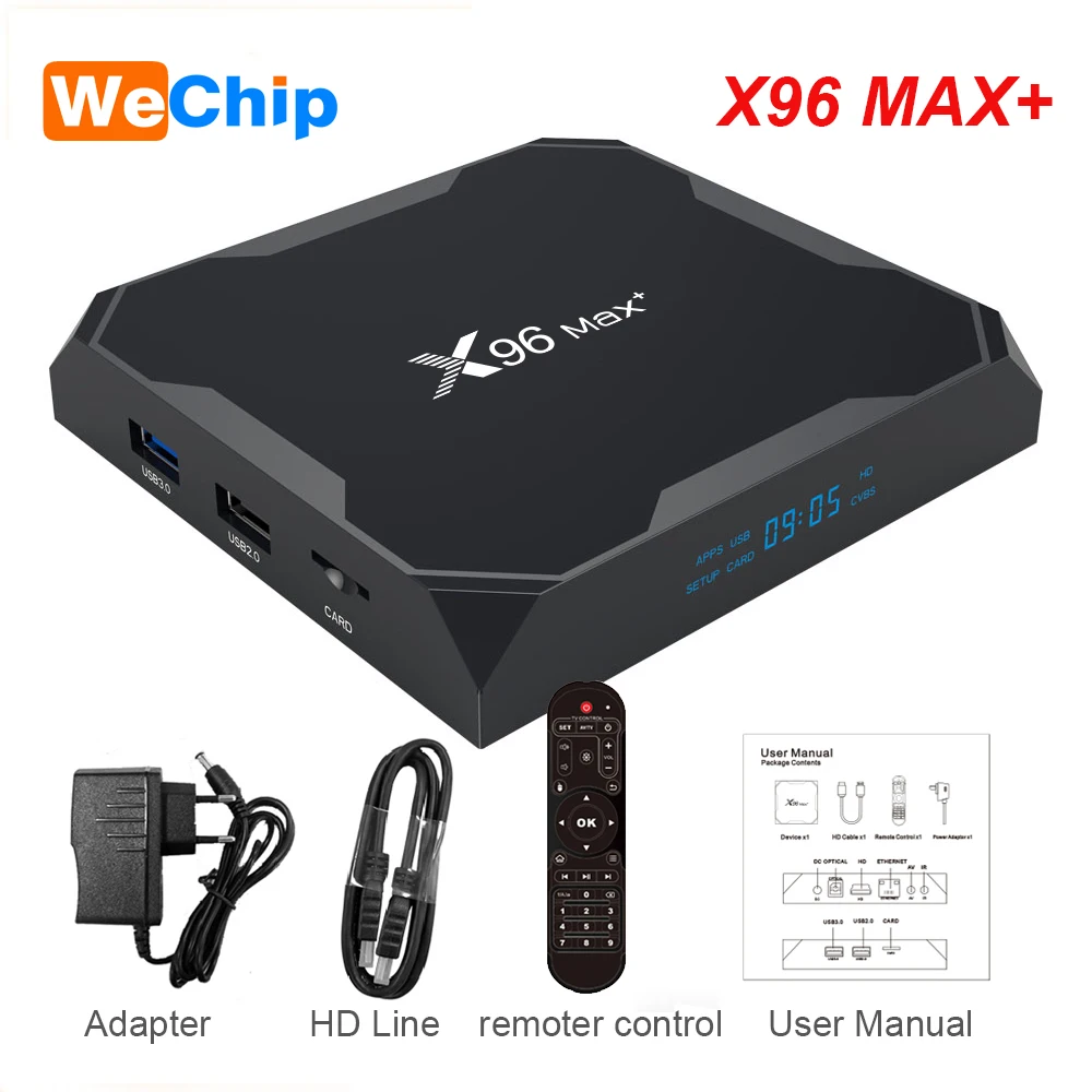 X96 MAX Plus Android 9,0 8K видео плеер 2,4G и 5G двойной Wifi Amlogice S905X3 tv BOX 4GB32GB64GB 2GB16GB Youtube HD 1000M LAN Smart