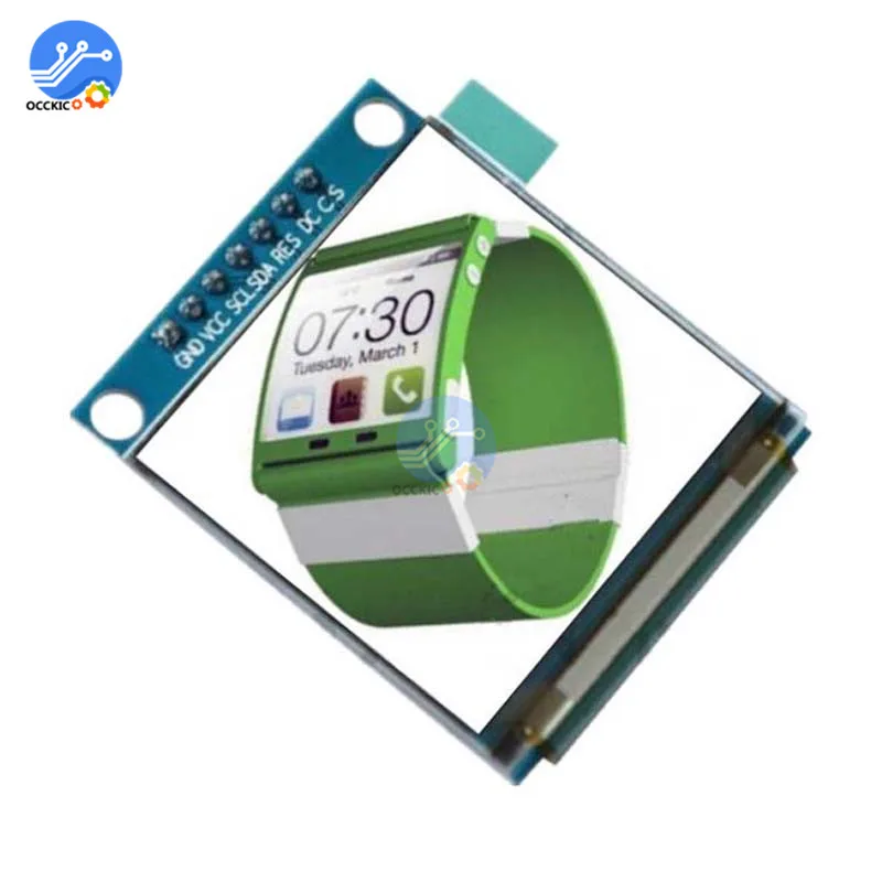 1,5 дюймов 7PIN полноцветный oled-модуль экран дисплея SSD1351 привод IC 128 (RGB) * 128 SPI интерфейс для 51 STM32 для Arduino