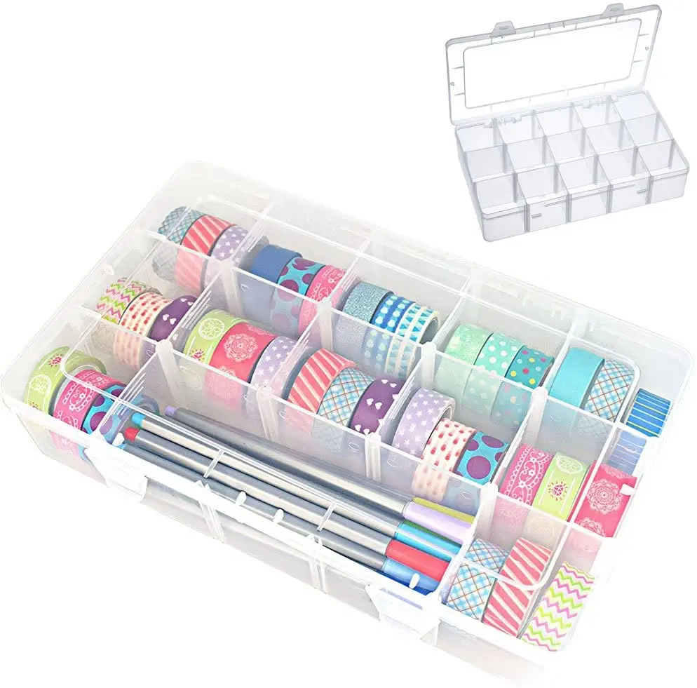 Transparenter Washi-Tape Spender Aus Acryl – Klebebandhalter Mit Schneide Für Büro & Basteln