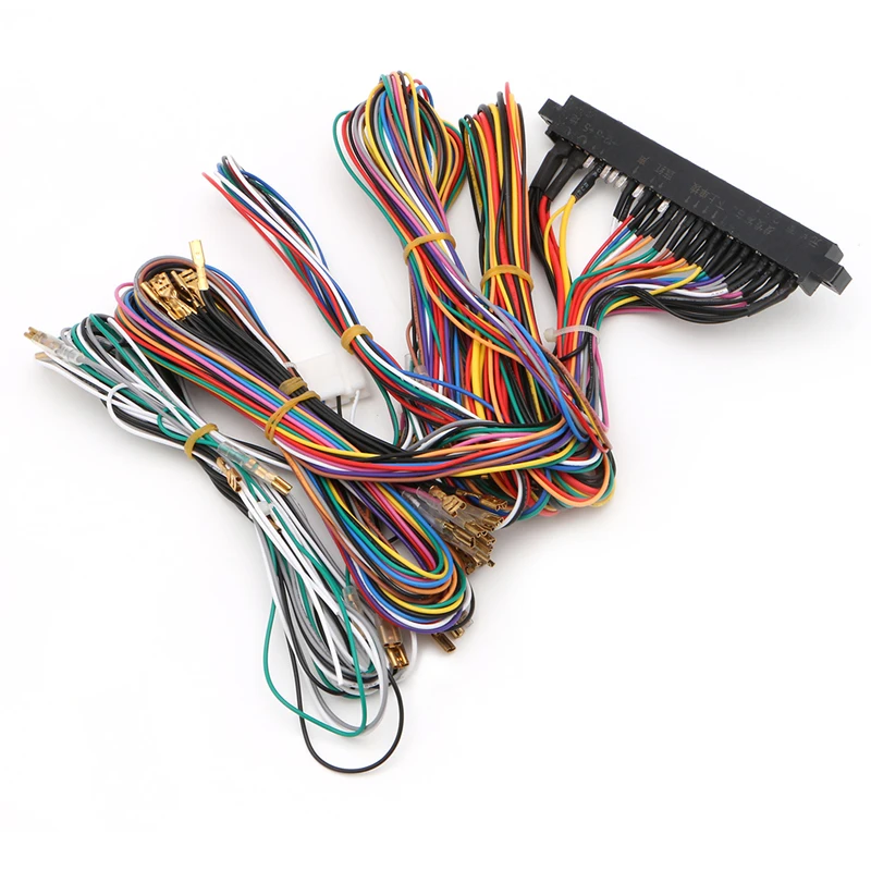 Аркада Jamma доска машина жгуты проводки 60 в 1 жгут аркадные части DIY Kit Прямая поставка 11