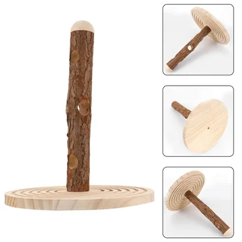 

1pc Grass Frame Funny Wooden Multi-Functional Creative Hay Feeder Hay Feeder Manger Hay Rack Grass Holder for Guinea Pig Rabbit