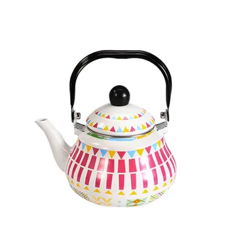 

1.5L-2.5L enamel cup Pear shaped pot kettle enameled gas kettle enamel coffee pot household kettles