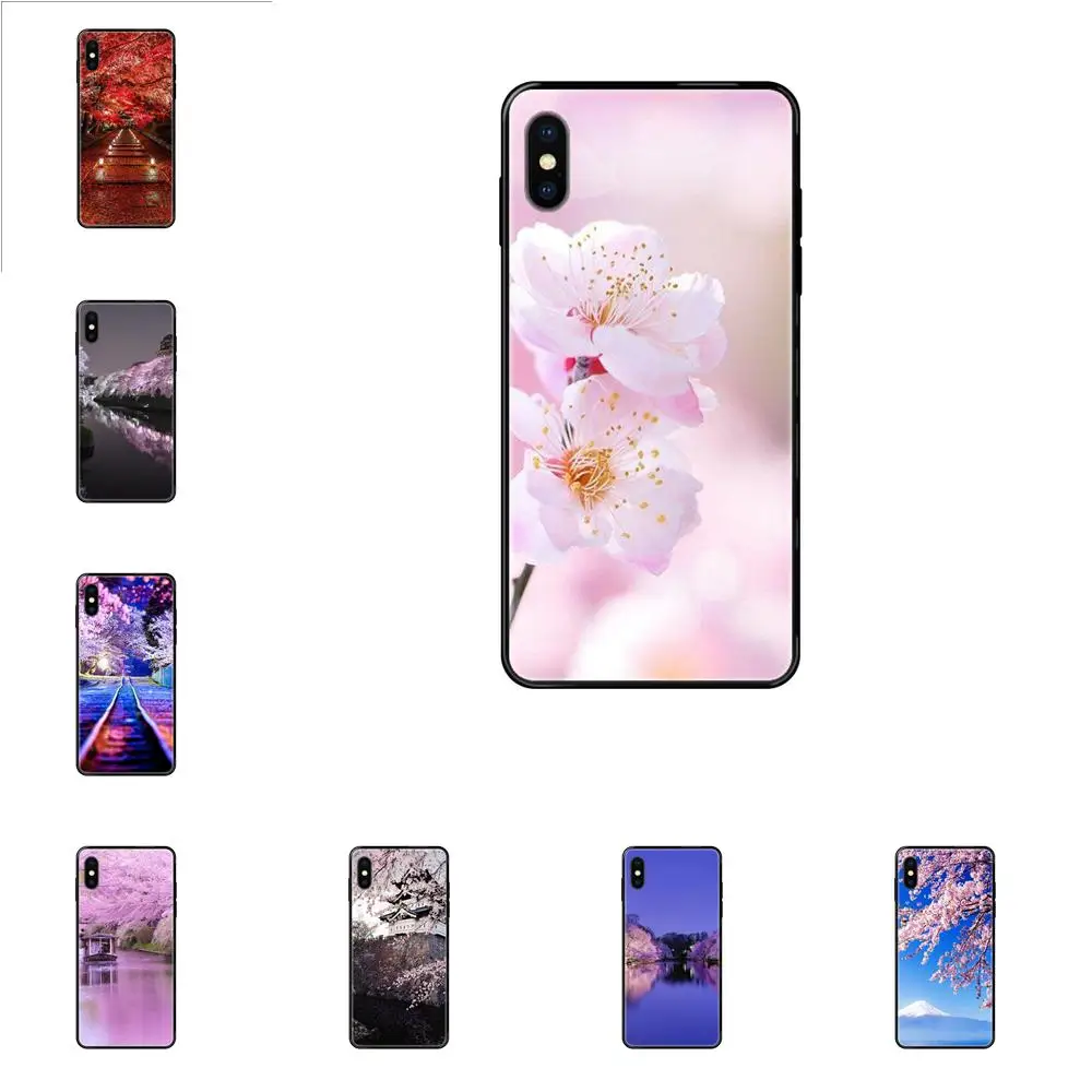 Для Galaxy A70 A71 A70E A5 A6 A7 A8 A10 A10S A20 A20S A20E A21S A30S A40 A50 2017 2018 Soft Shell Япония Сакура | Мобильные