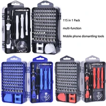 

NEW ERQI 2022 115 In 1 Set Screwdriver Multifunctional Mobile Phone Disassembly And Repair Tool Chrome Vanadium Steel