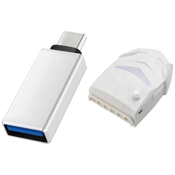 

High Speed Micro-USB 3.1 Type C Type A Male Connector A Standard USB 3.0 female adapter & Laptop Cooling Fan 17Inch