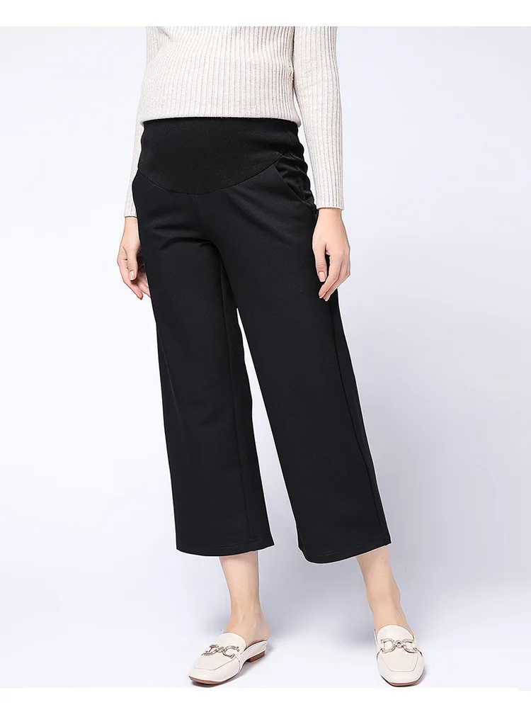 Брюки с регулируемым поясом для беременных женщин; брюки для беременных; свободные удобные широкие брюки для беременных; регулируемые брюшные брюки; большие размеры