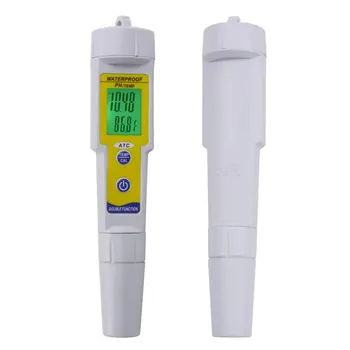

Digital Waterproof PH/Temp Meter Tester Pen Acidometer Digital Water Quality Purity Monitor Measuring for Aquarium Wine