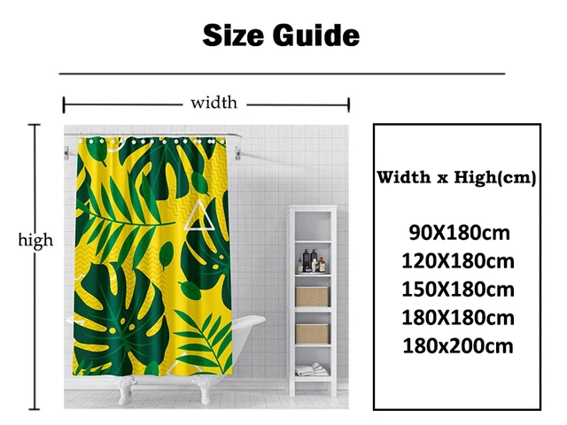 Guide to Shower Curtains: Get to Know Colors, Sizes, Materials