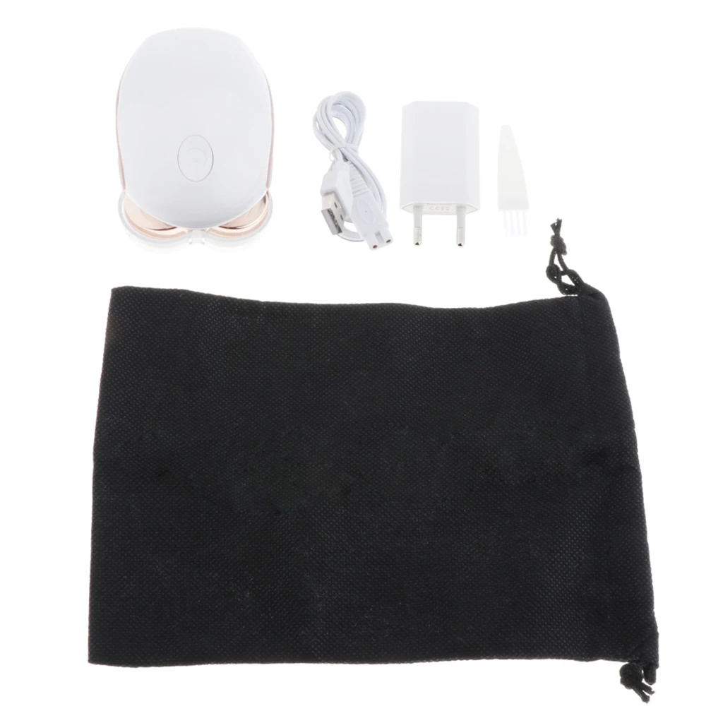 Women Electric Shaver Four Heads Bikini Face Body Leg Arm Hair Trimmer Waterproof Razors Epilator Hair Remover EU Plug