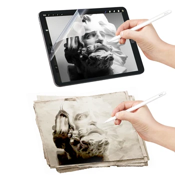 

Paper Like Film Matte PET Anti Glare Painting For iPad 5th 6th 9.7 7th 10.2 Air 3 10.5 Mini 5 Pro 11 12.9 inch Screen Protector