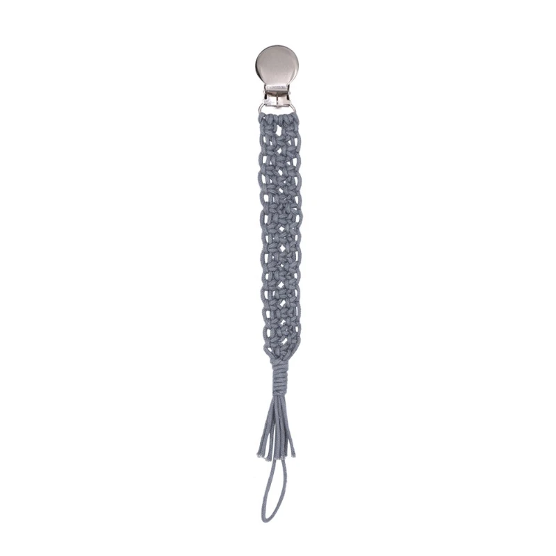 Baby Pacifier Chain Pacifier Clips Rope Anti-chain Anti-off Rope Maternal and Infant Supplies Trade Leather - Цвет: 6