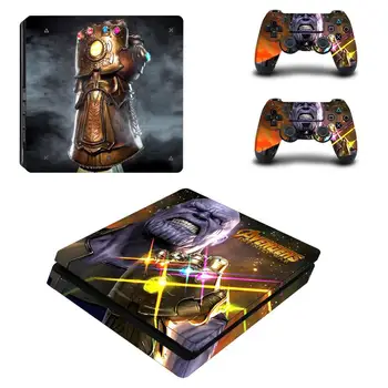 

Avengers Infinity War Full Cover Faceplates PS4 Slim Skin Sticker Decal For PlayStation 4 Console & Controller PS4 Slim Sticker