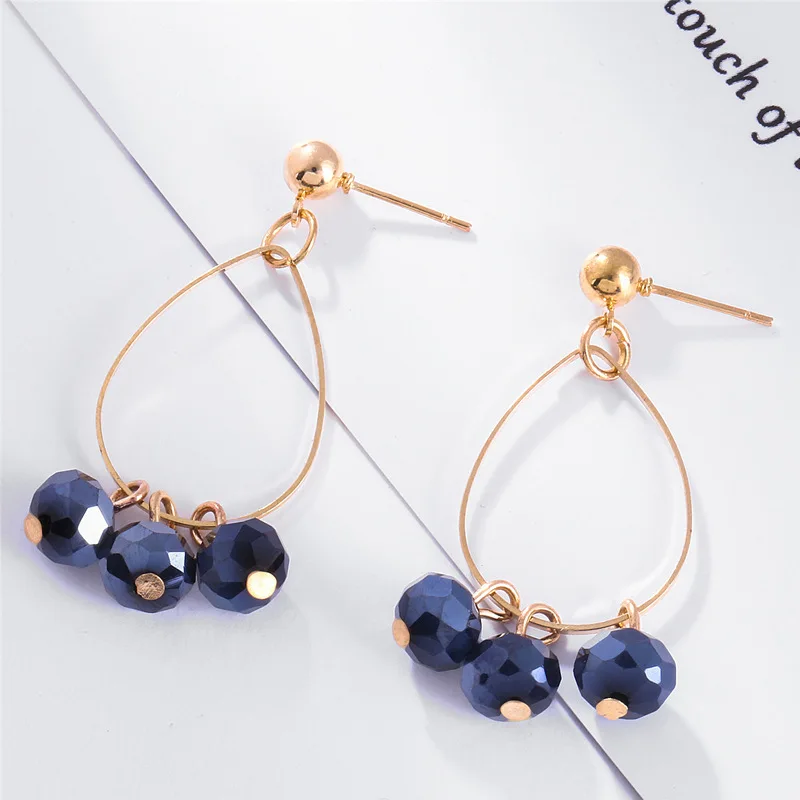 Корейские 2021 женские серьги с жемчугом длинные серебряным покрытием Женские