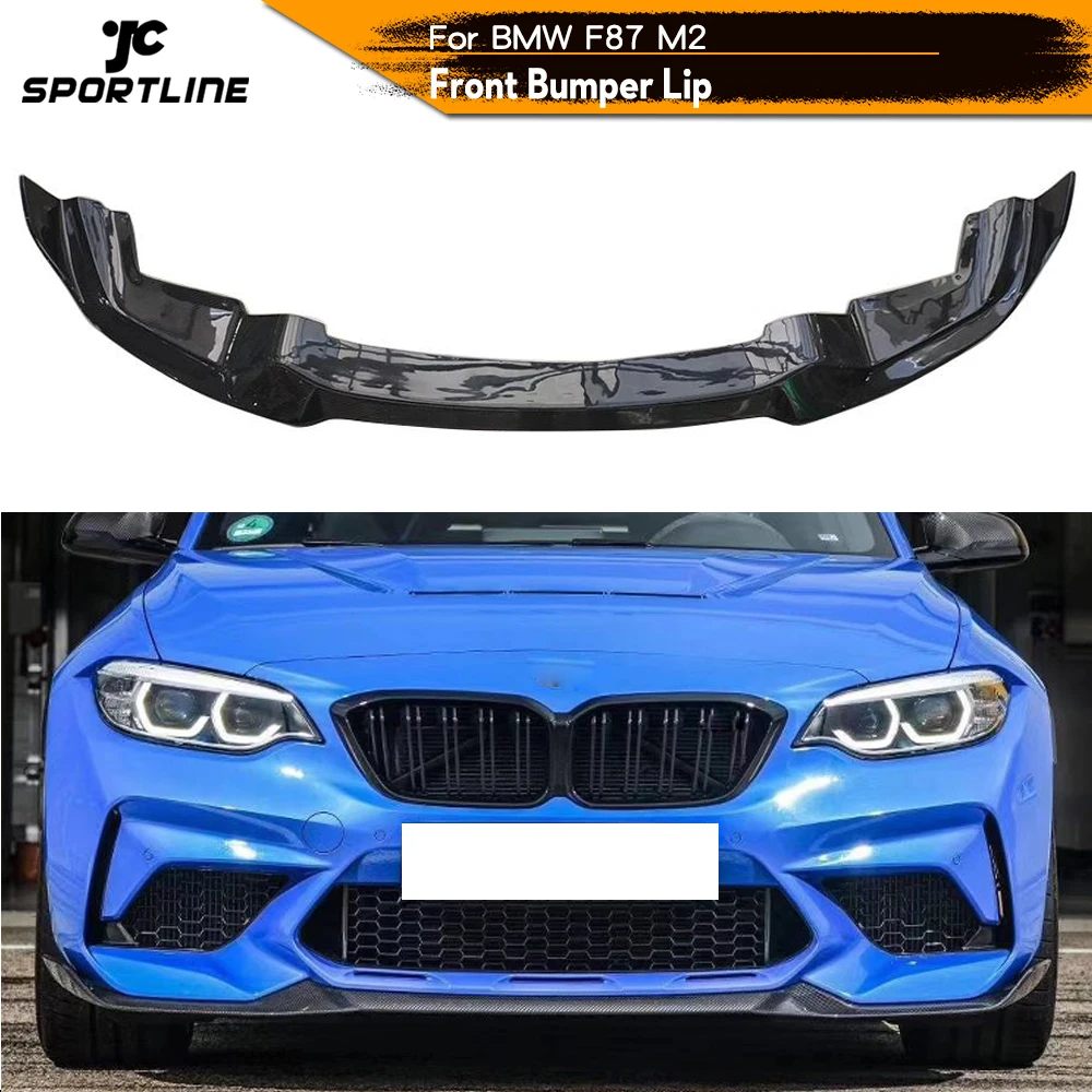 Передний спойлер Bumepr из углеродного волокна Сплиттеры Защита бампера для BMW 2