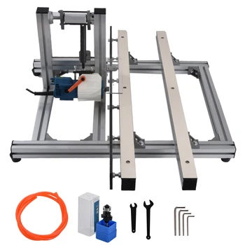 

Electric Edge Trimmer Edge Cutter 2-in-1 Portable Trimming Machine Woodworking Edge Trimming Machine 10-50mm 400W 220V (73*94cm)