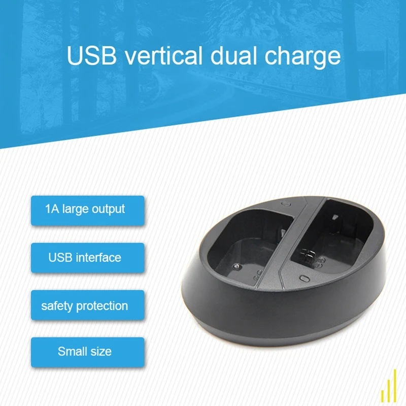 Зарядное устройство с двумя usb-портами для Lp-E6 Lp E6 Lpe6, Аккумулятор для камеры Canon 5D Mark Ii Iii 7D 60D Eos 6D 70D 80D