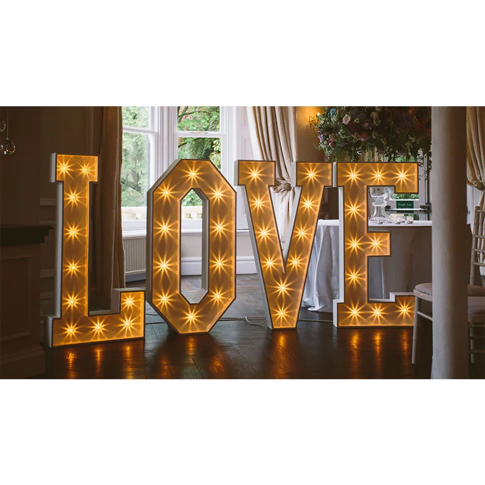 Custom 3D 3FT Marquee Letters 4FT Light up Numbers - China 3FT Marquee  Letters and 4FT Light up Numbers price