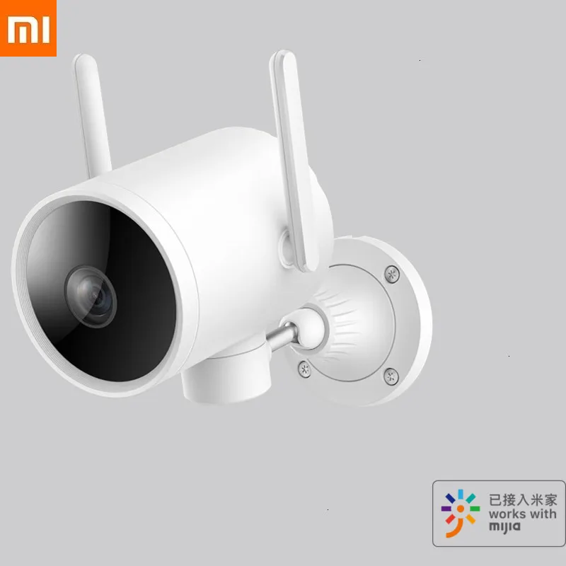 270°Wide Xiaomi Xiaobai Smart Camera Outdoor Indoor Platform N1 IPX6 Waterproof Xiomi Smart Video Camera Outdoors Cloud Platform