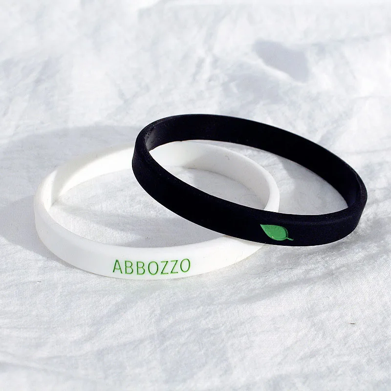 Silicone Wristband Energy Bracelet Armband Letter Cuff For Outdoor Basketball Couple