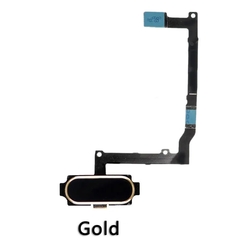 Для samsung Galaxy A5 A7 A510 A510F A710 A710F Главная Кнопка отпечатков пальцев сенсор Touch ID возврат ключа меню гибкий кабель - Цвет: A710 Gold