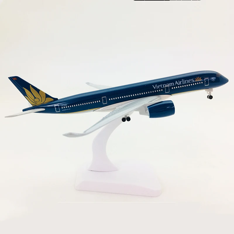 20CM Airplanes Boeing B747 B787 Airbus A350 A320 Airlines Plane Models Aircraft Toys With Landing Gear Kids Gifts Collection 3
