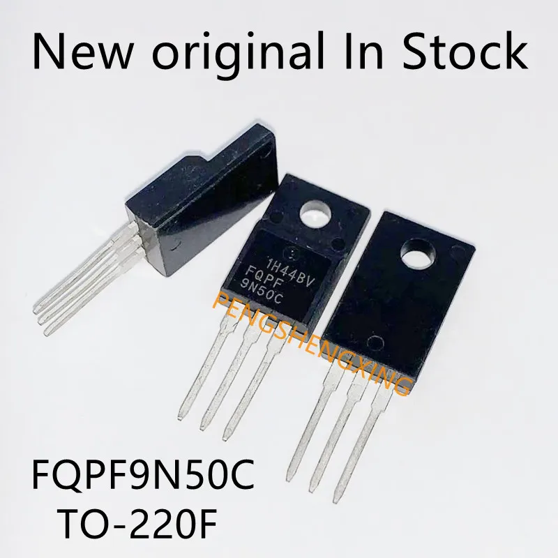 

10 шт./лот FQPF9N50C TO-220F 9N50C 9N50 TO220F FQPF9N50 9A 500V Новая оригинальная точка горячая распродажа