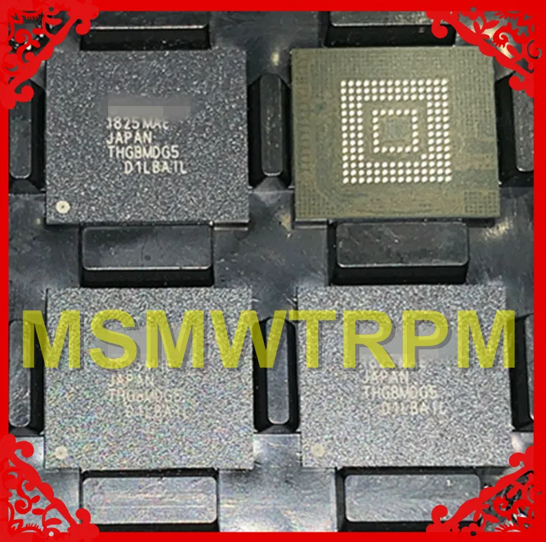  THGBMDG5D1LBAIL BGA153Ball EMMC 4GB Mobilephone Memory New original and Second-hand Soldered Balls 
