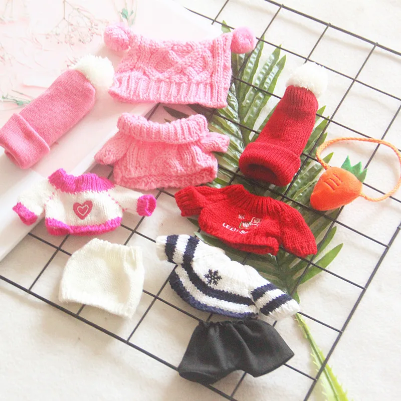 

sweater clothes pants hat 20cm suit 20cm baby clothes exo love bean doll hat shoes doll clothes doll Accessories