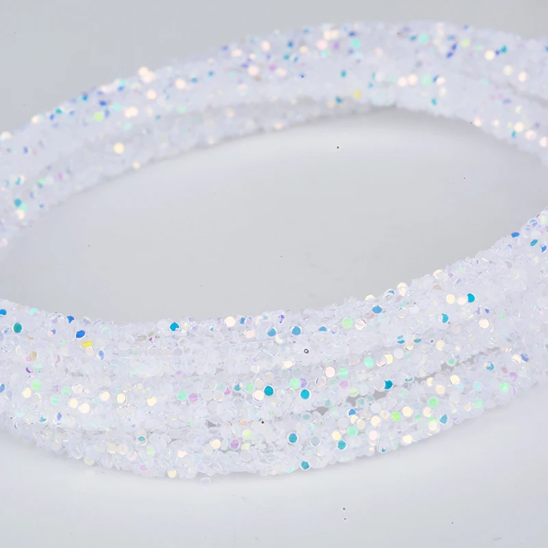 Sparkling Glitter Rhinestones & Sequins Trim for DIY Decoration and Crafts