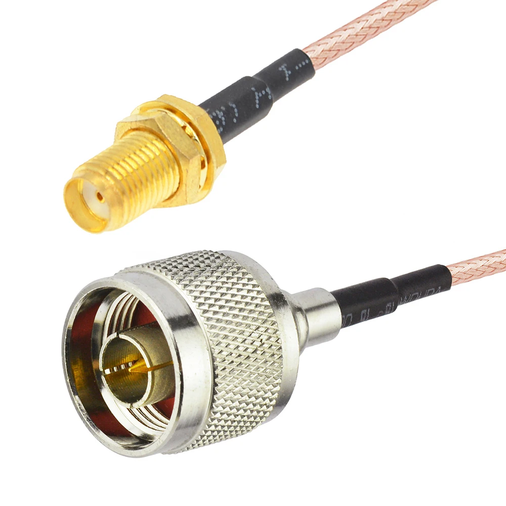 

Перемычка со штекера N на гнездо SMA, 10 шт., RG316, 8 дюймов, 20 см, радиочастотный перемычка