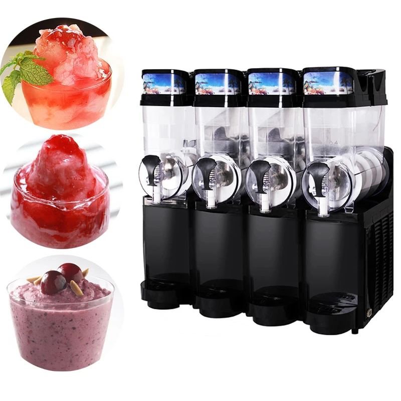 Hot Selling Smoothie Juice Milk Tea Cold Drink Machine Fast Cooling Snow Melting Machine