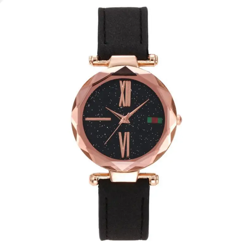 

Rose Gold Women's Case Rome Measuring Milan Leather Belt Online Celebrity Watch Durable Ladies' Watch
