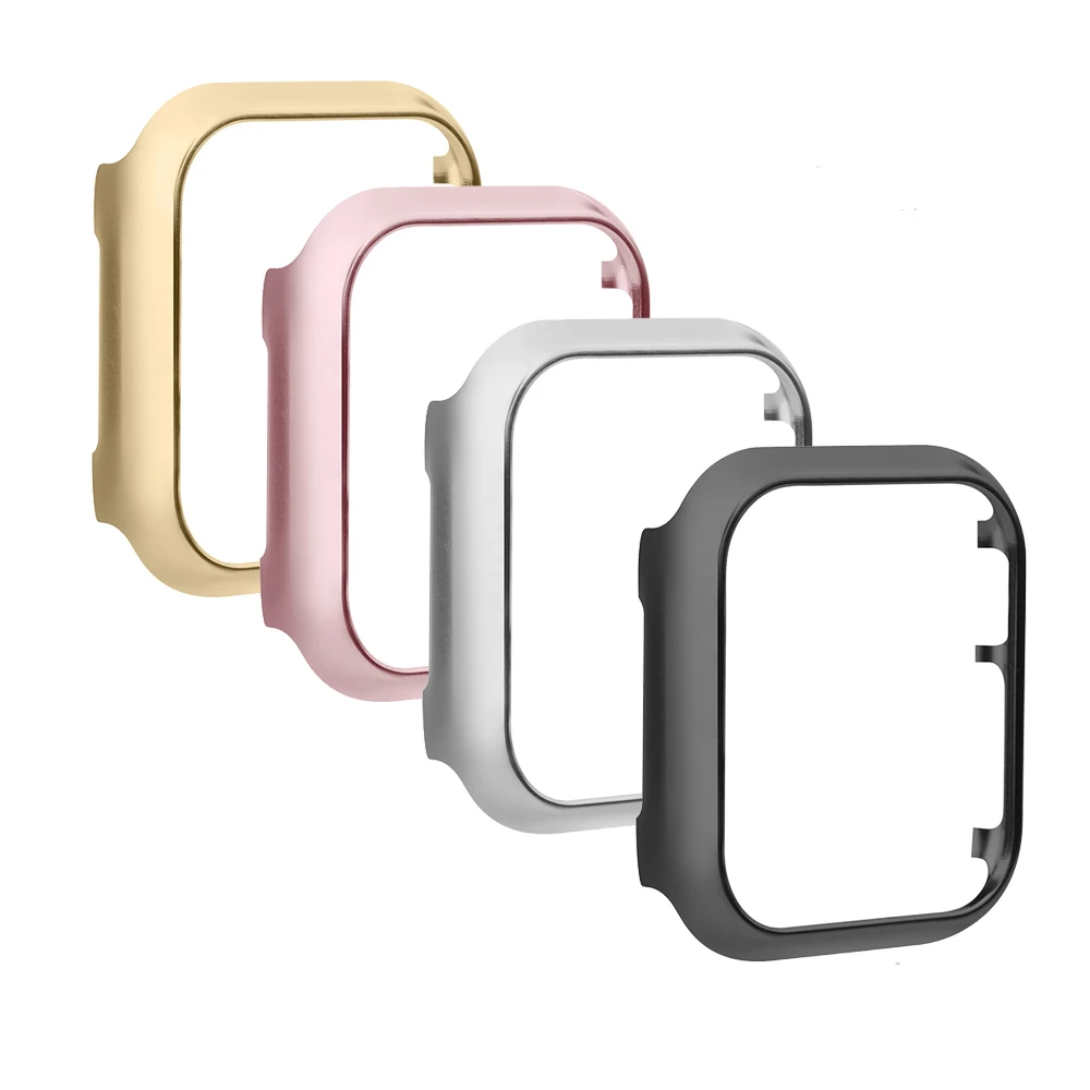 Premium Aluminum Protective Metal Case for Apple Watch - Sleek Bumper Cover