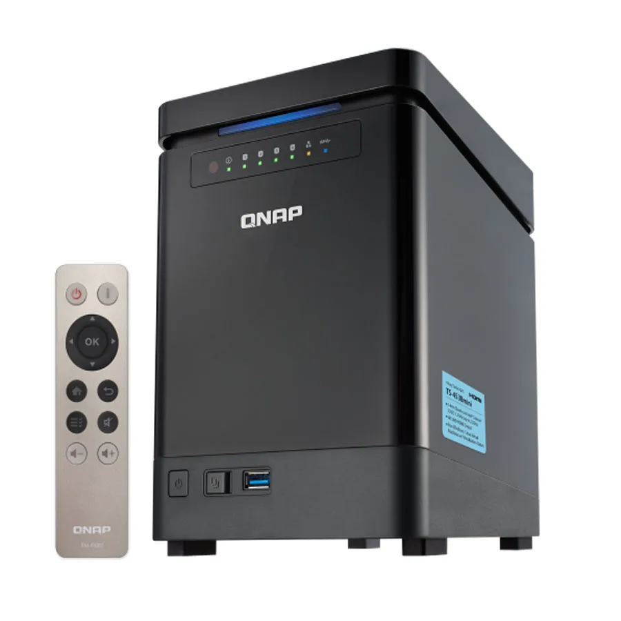 Сетевое хранилище 4 отсека NAS TS 453Bmini Двухъядерный процессор Intel Apollo Lake J3455 Quad core
