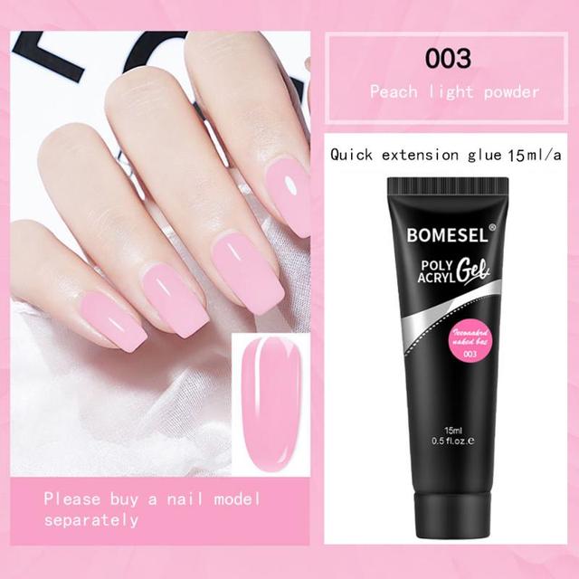 Nail Gel Crystal Extension Gel Nail Polish All For Manicure UV Nail Gel Nail Art Quick Building Nail Polish TSLM2