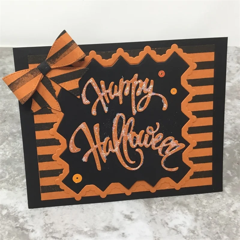 

YPP CRAFT Happy Halloween Metal Cutting Dies Stencils for DIY Scrapbooking/photo album Decorative Embossing DIY Paper Cards