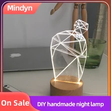 Светодиодный свет Сделай своими руками Милая идея для компактные растения электронные DIY украшают Подоконник/стол свежий и красивый