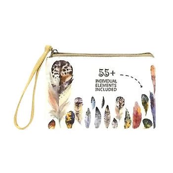 

MAIOUMY Cute Canvas Wallet Women Cash Coin Purse Women Make Up Bag Zipper Cellphone Bag With Handle Wallet female Coin Purse Bag