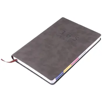 

1Pc Notebook Durable English Version Tasteful Portable Calendar Notebook Plan Book Diary Book for School Office Home