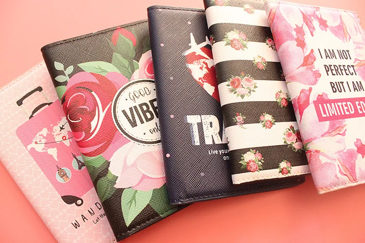 Модная дорожная кожаная обложка для паспорта мужчин и женщин защитный чехол карт