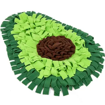 

Avocado Dog Puzzle Toys Dog Feeding Mat Pet Training Pad Pet Nose Work Blanket Dog Sniffing Mat Find Food Training Blanket Toys