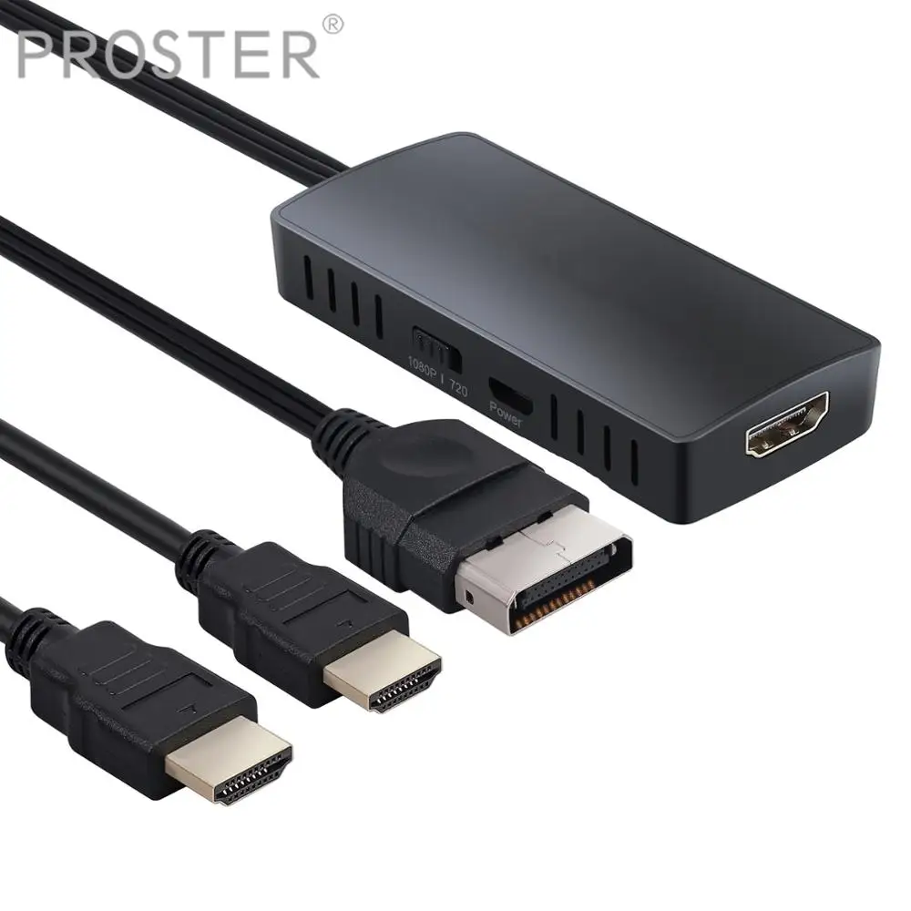 

Proster For Original Xbox to HDMI Converter Adapter for HD Link Cable Support 1080P/720P with USB Cable + 1m HDMI Cable