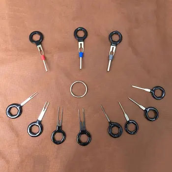 

High Quality 11pcs/set Auto Car Plug Terminal Extraction Pick Back Needle Wire Harness Connector Crimp Pin Repair Tool Set