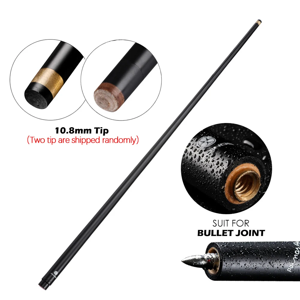 Details about   Carbon Maple Shaft Billiard Pool Cue Uni-loc Joint Protector Pointed Billar Kit 