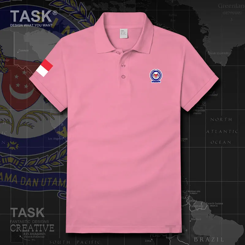 Army Singapore Singaporean Sg Singapura Sgp Military Style Cotton Short